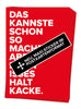 25 KANNSTEMACHEN Maxi-Sticker